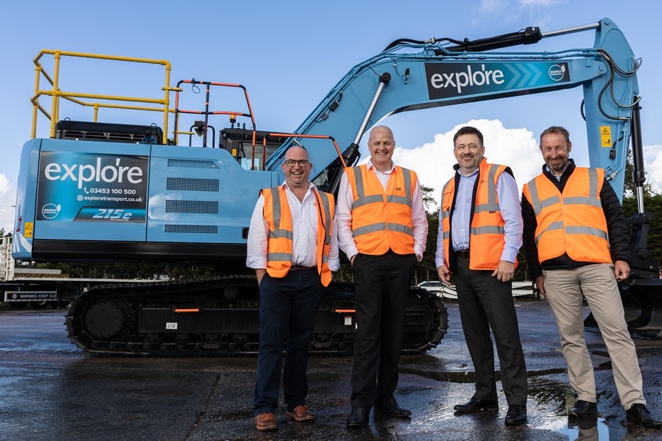 Explore buys 23-tonne electric digger