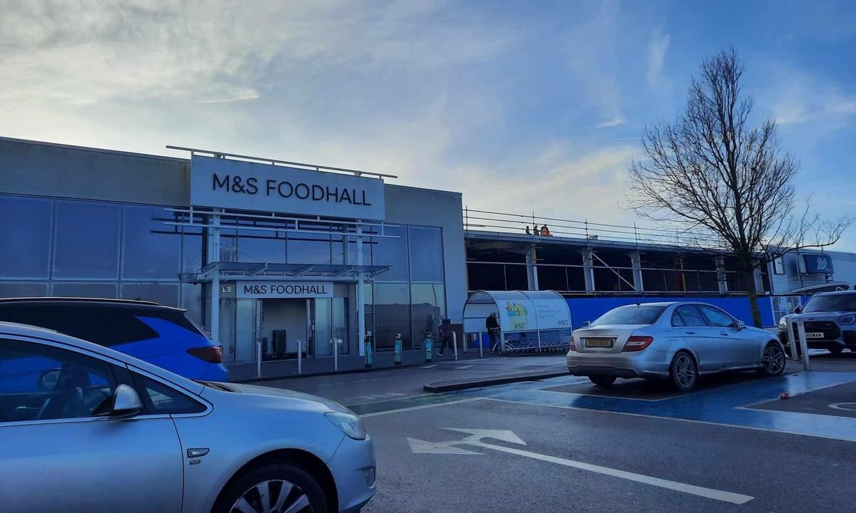 Video: Construction of huge new Doncaster Marks and Spencer under way