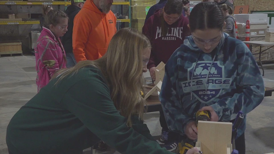 Local girl scouts recognize International Women’s Day and Women in Construction Week